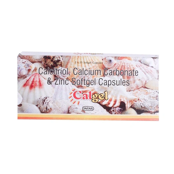 Calgel Soft Gelatin Capsule  - 1 Strip