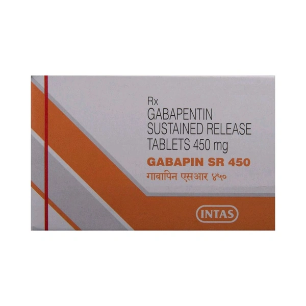 Gabapin SR 450 Tablet - 1 Strip