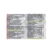 Sartel-Beta 25 Tablet - 1 Strip