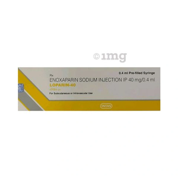 Loparin 40 Injection - 1 Piece