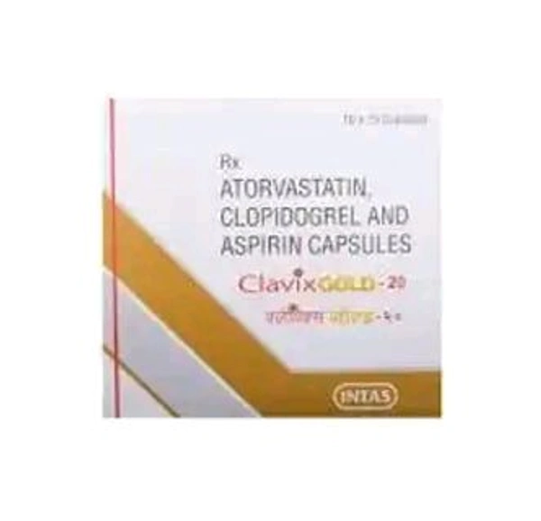 Clavix Gold 20 Capsule - 1 Strip