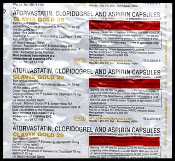 Clavix Gold 20 Capsule - 1 Strip