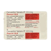 Carca 12.5 Tablet - 1 Strip