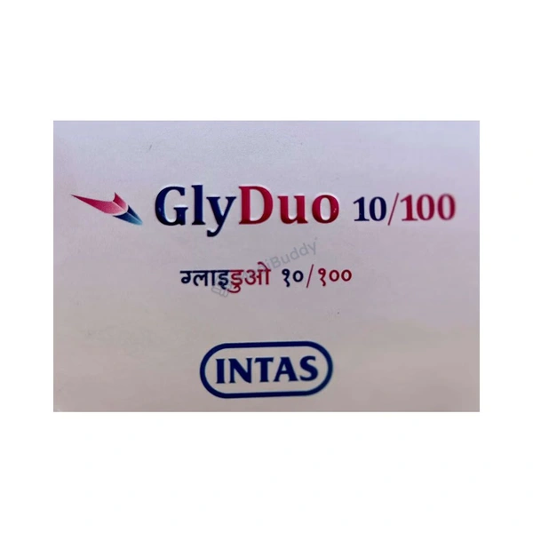 GlyDuo 10/100 Tablet  - 1 Strip