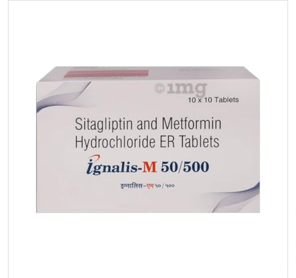 Ignalis-M 50/500 Tablet - 1 Strip