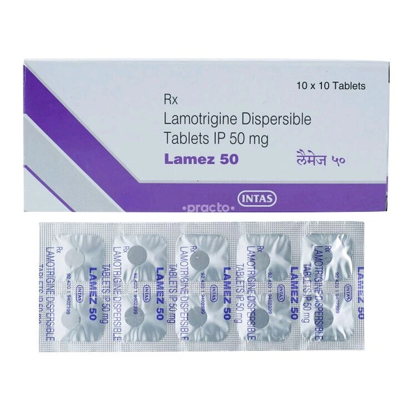 Lamez 50 Tablet  - 1 Strip