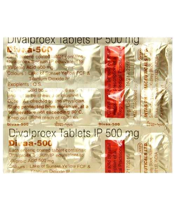 Divaa -OD 750 Tablet - 1 Strip