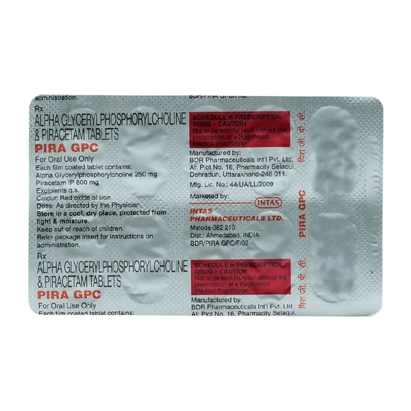 Alfa GPC Tablet - 1 Strip