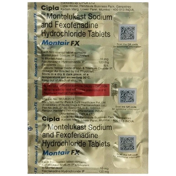 Montas-FX Tablet - 1 Strip