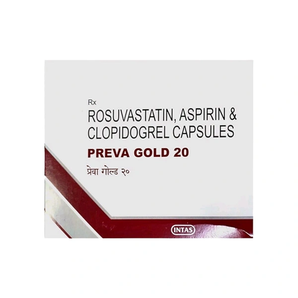 Preva Gold 20 Capsule - 1 Strip