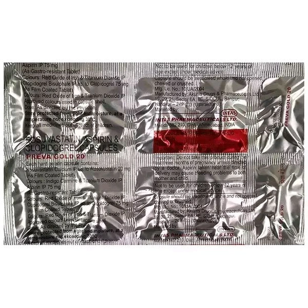 Preva Gold 20 Capsule - 1 Strip