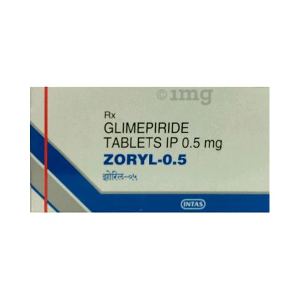 Zoryl 0.5 Tablet - 1 Strip