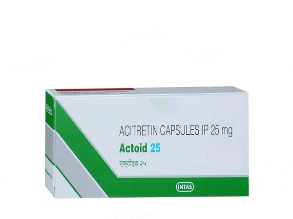 Actoid 25mg Capsule - 1 Strip