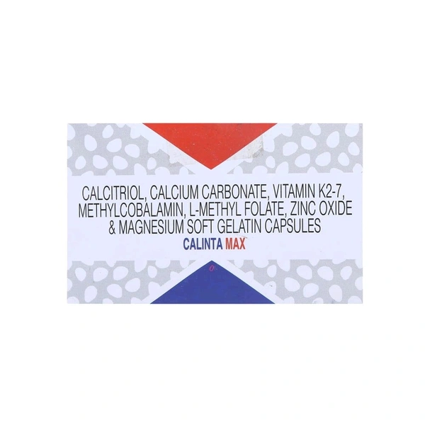 Calinta Max Soft Gelatin Capsule - 1 Strip