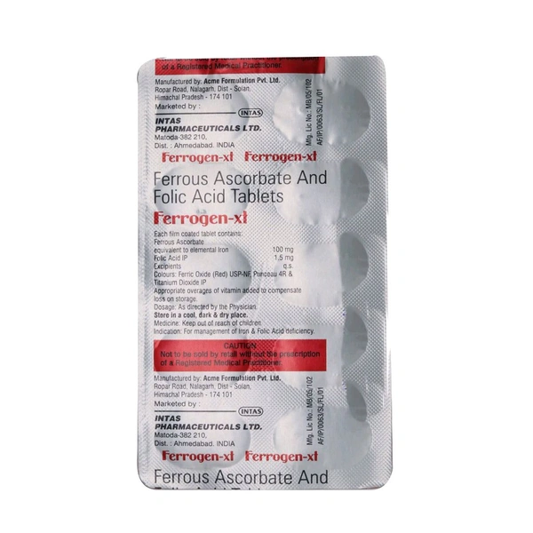 Ferrogen-XT Tablet - 1 Strip