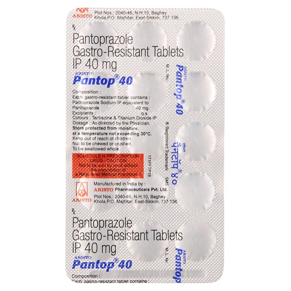 Pantop 40 Tablet - 1 Strip