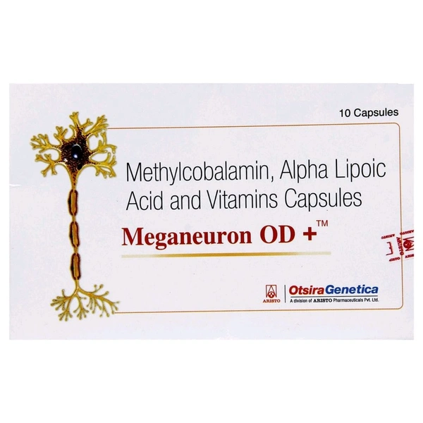 Meganeuron OD Plus Capsule - 1 Strip