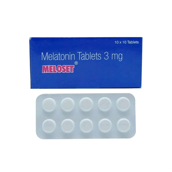 Meloset 3mg Tablet - 1 Strip