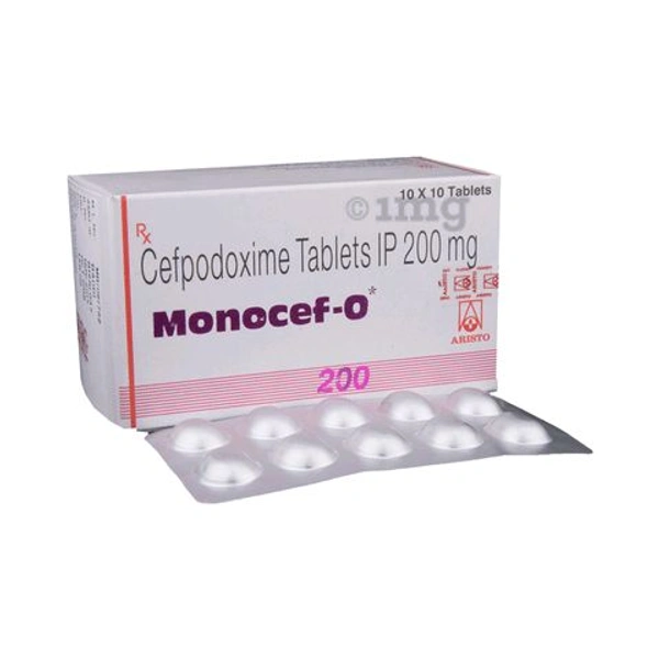 Monocef-O 200 Tablet - 1 Strip