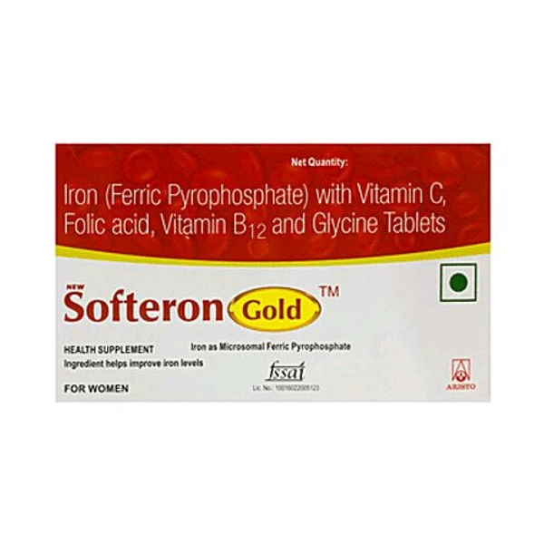 New Softeron Gold Tablet - 1 Strip