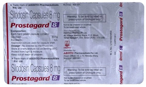 Prostagard 8 Capsule - 1 Strip