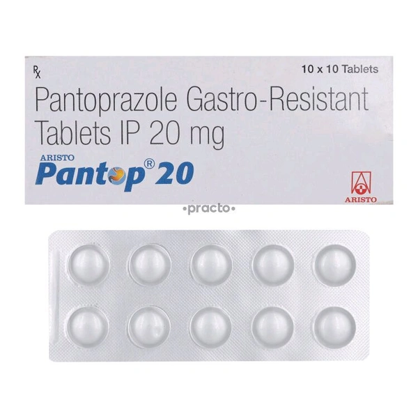 Pantop 20 Tablet - 1 Strip
