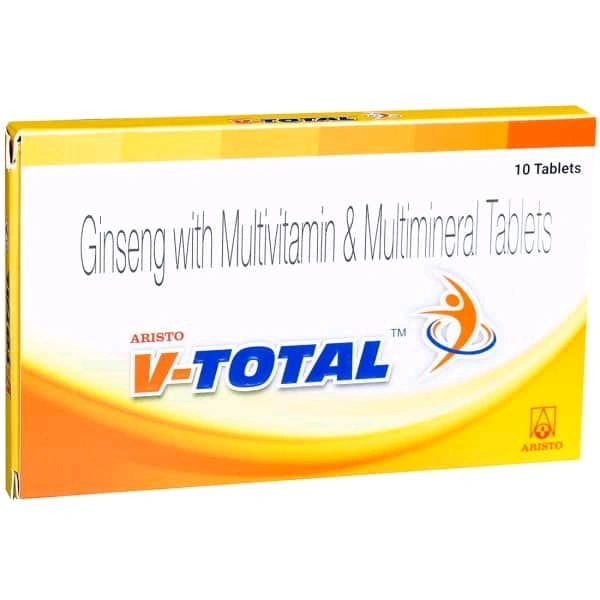 New V-Total Nutraceutical Tablet - 1 Strip
