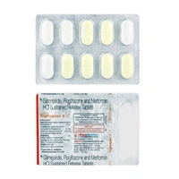 Triglimiprex 2 Tablet  - 1 Strip