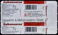 Gabaneuron Tablet - 1 Strip