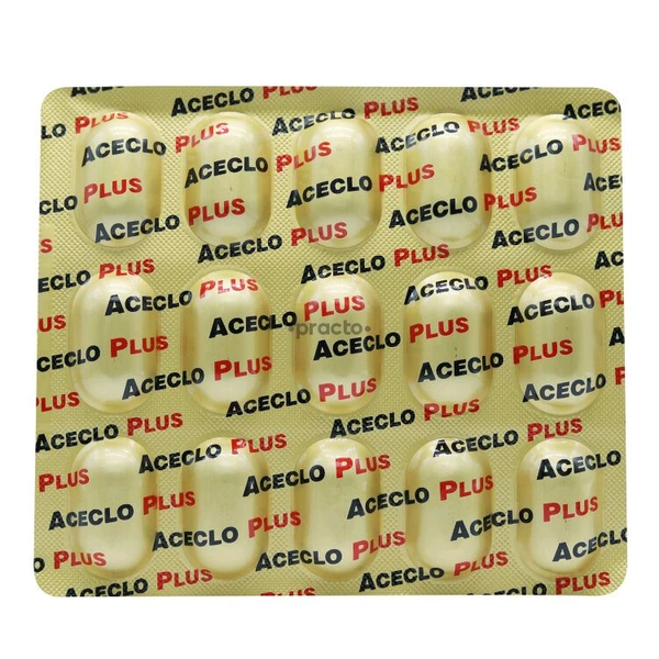 Aceclo Plus Tablet - 1 Strip