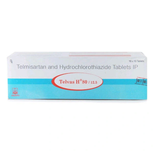 Telvas H 80/12.5 Tablet - 1 Strip