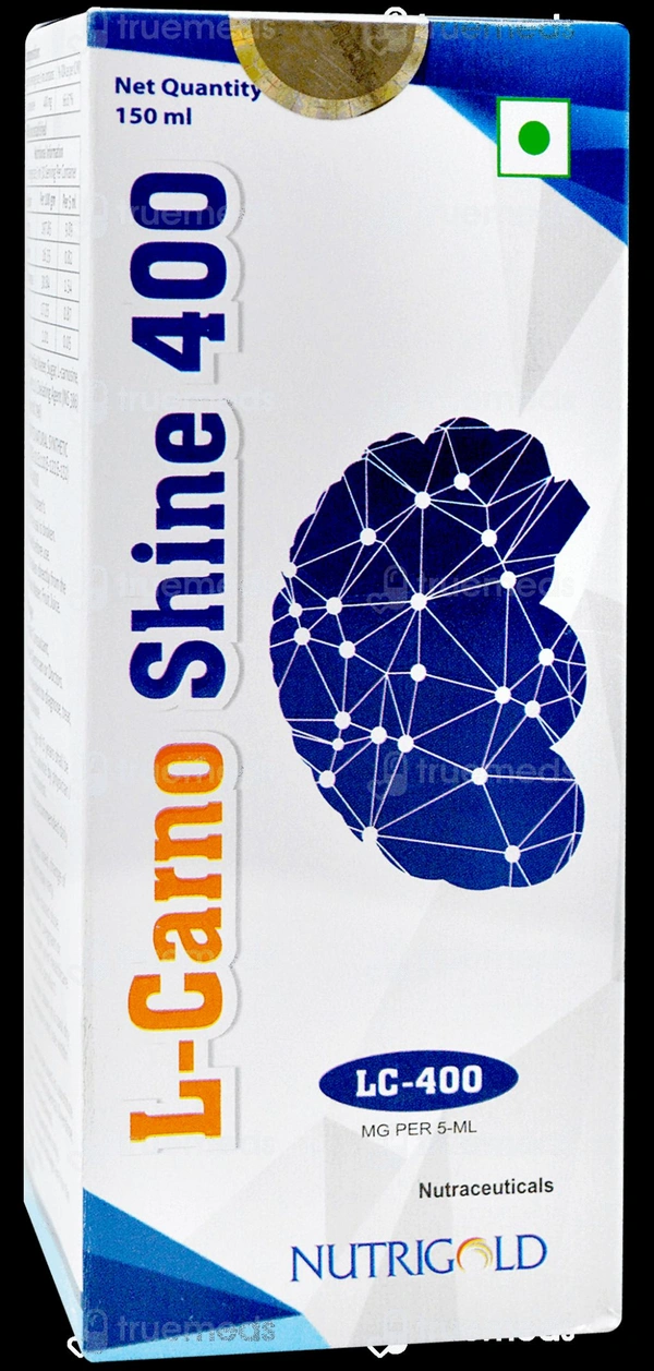 L-Carno Shine 400 Syrup - 1 Bottle