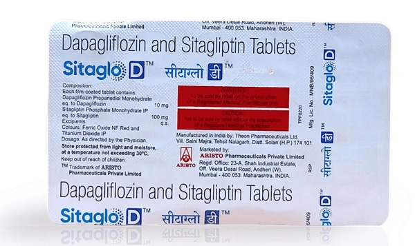 Sitaglo D Tablet - 1 Strip