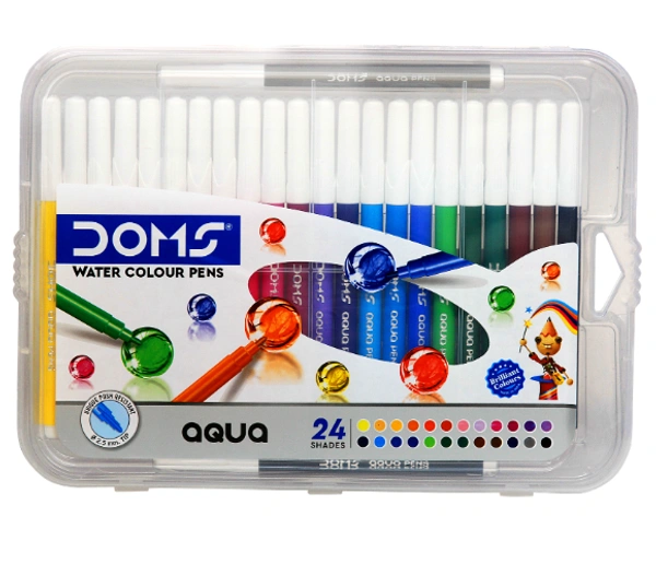 DOMS Aqua Water Colour Pen 24 Shades