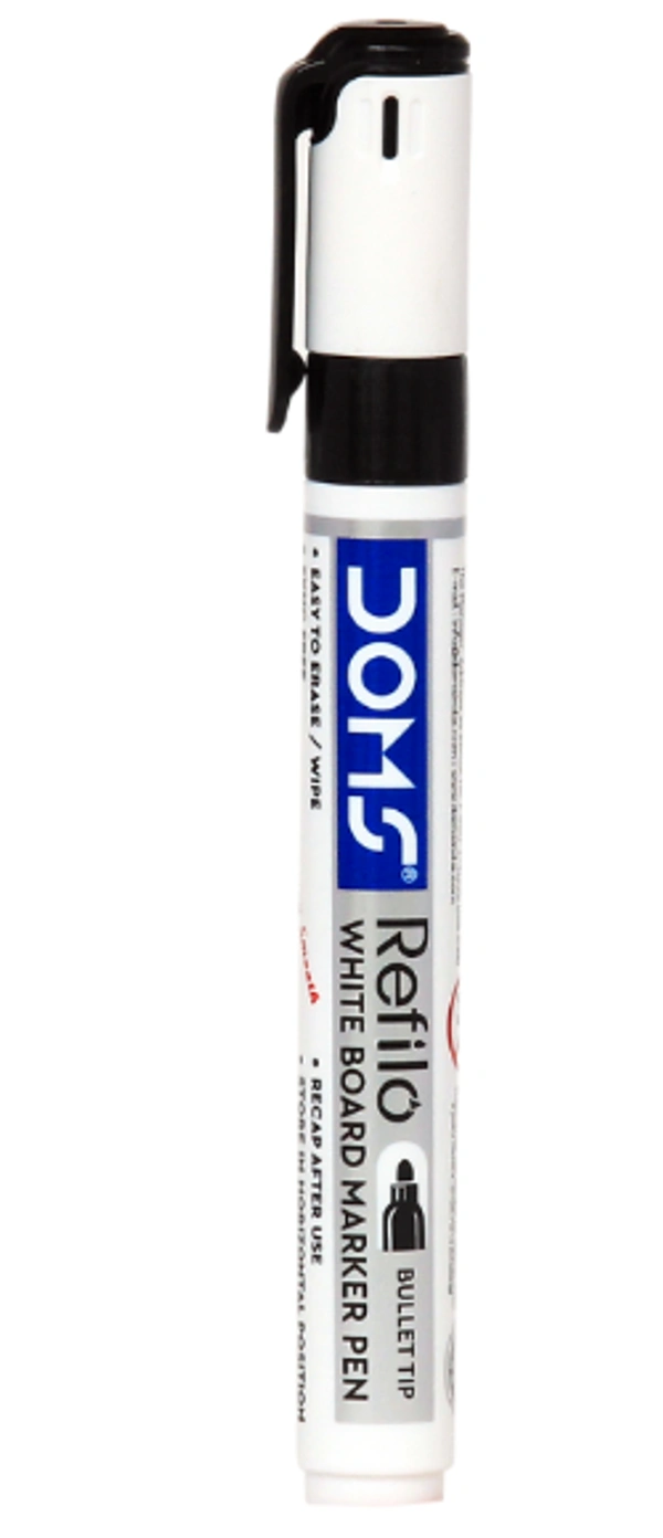 DOMS Refilo White Board Marker - Black