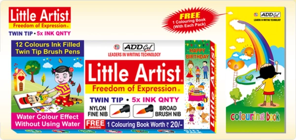 ADD Gel Little Artist Brush pen