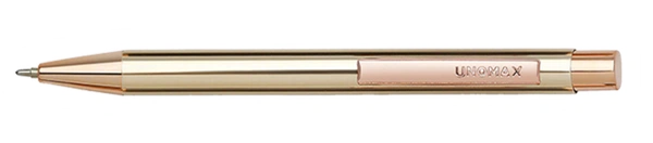 RICHMOND Metal Ball Point Pens 0.7 mm - Rose Gold, Blue