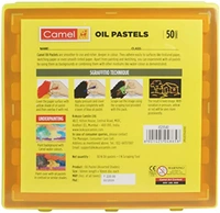Camel Oil Pastel with Reusable Plastic Box - 50 Shades