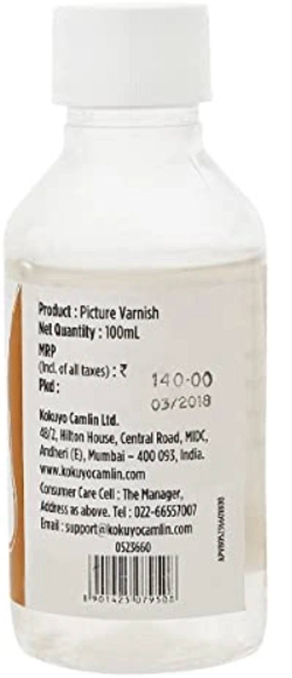 Camel Artist Picture Varnish for Oil Colour (Off-White)