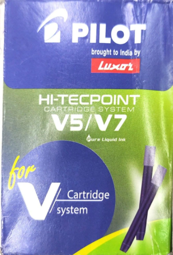 Pilot HI TecPoint v5/v7 Cartridge - Black