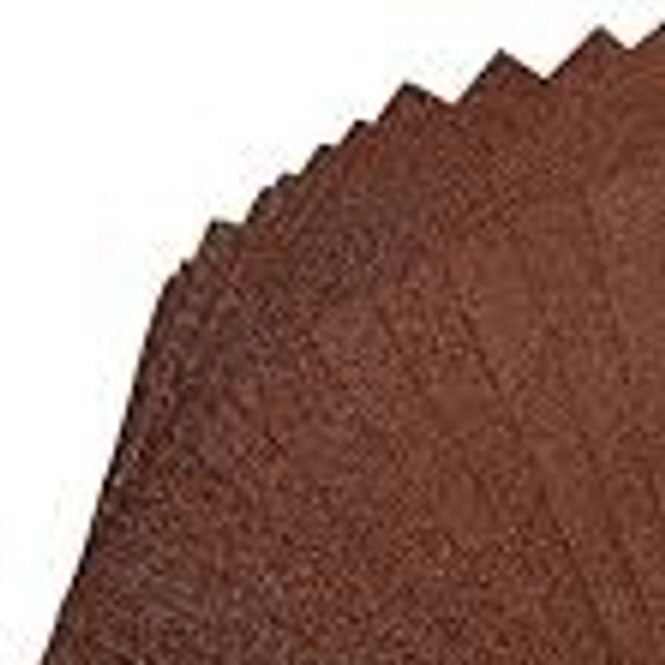 A4 Glitter Foam Sheet - Brown