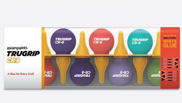 Asian Paints TruGrip CR-8 Orb Adhesive - Assorted