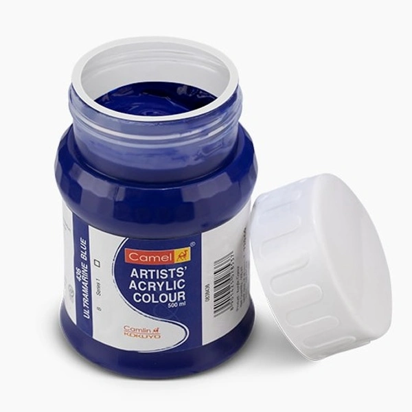 Camlin Artist Acrylic Colour 500 ml - Ultramarine Blue