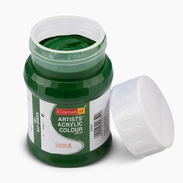 Camlin Artist Acrylic Colour 500 ml - Sap Green