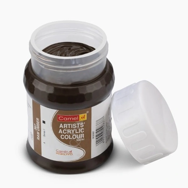 Camlin Artist Acrylic Colour 500 ml - Raw Umber