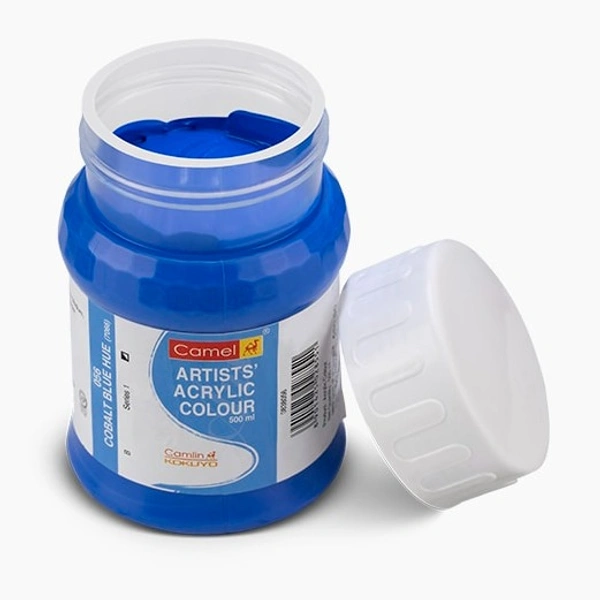 Camlin Artist Acrylic Colour 500 ml - Cobalt Blue Hue