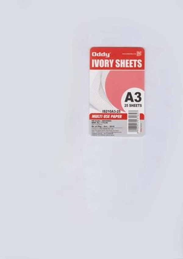 Ivory Sheets - A3