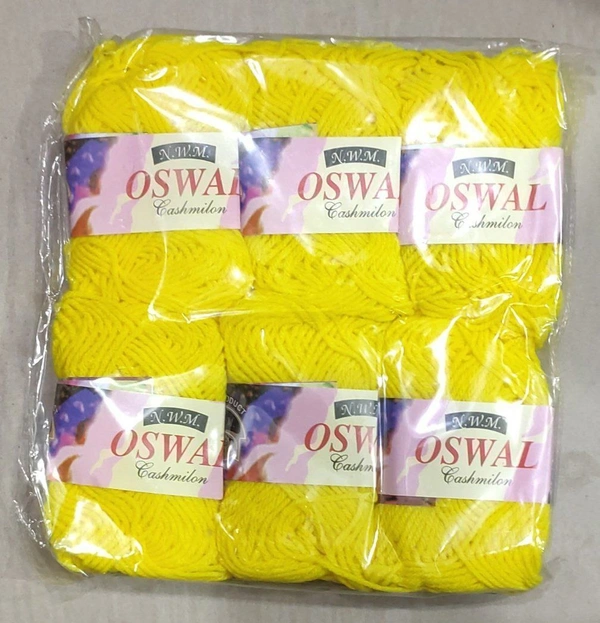 Wool for Art & Craft - Yellow