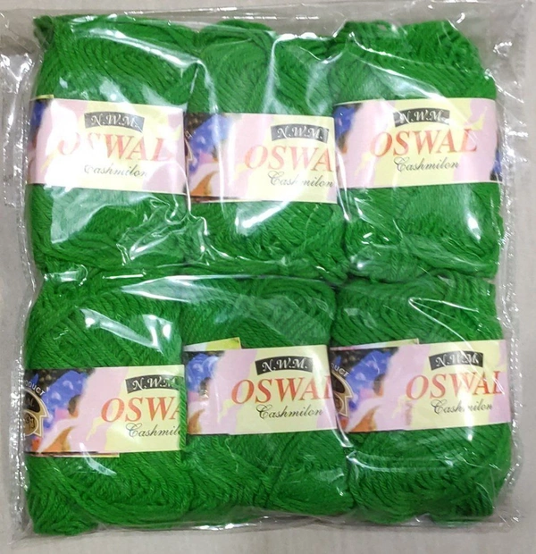 Wool for Art & Craft - Green
