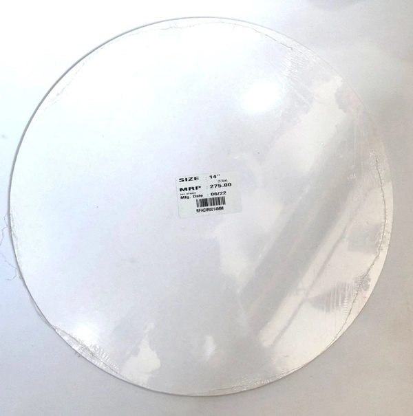 Canvas Board (Round) - 14 Inch